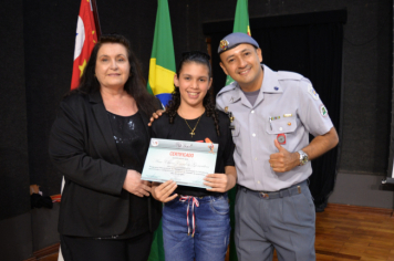 Foto - FORMATURA DO PROERD 2025 EM PEDRINHAS PAULISTA.