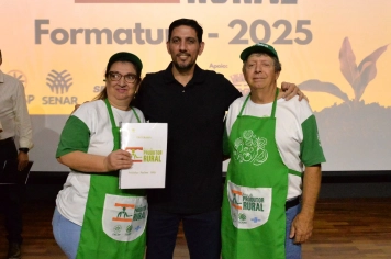 Foto - FORMATURA DO PROJETO “FEIRA DO PRODUTOR RURAL”
