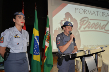 Foto - FORMATURA DO PROERD 2025 EM PEDRINHAS PAULISTA.