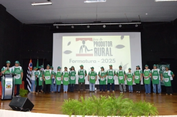 Foto - FORMATURA DO PROJETO “FEIRA DO PRODUTOR RURAL”
