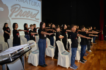 Foto - FORMATURA DO PROERD 2025 EM PEDRINHAS PAULISTA.