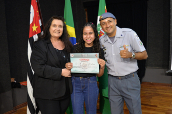 Foto - FORMATURA DO PROERD 2025 EM PEDRINHAS PAULISTA.