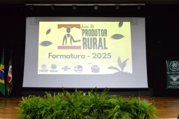 Foto - FORMATURA DO PROJETO “FEIRA DO PRODUTOR RURAL”