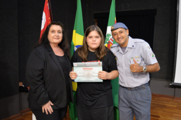 Foto - FORMATURA DO PROERD 2025 EM PEDRINHAS PAULISTA.