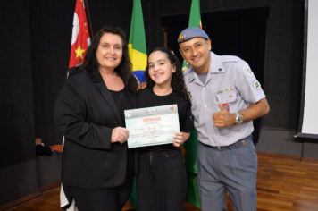Foto - FORMATURA DO PROERD 2025 EM PEDRINHAS PAULISTA.