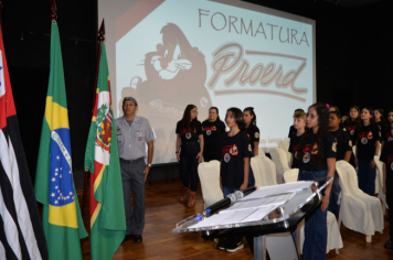 Foto - FORMATURA DO PROERD 2025 EM PEDRINHAS PAULISTA.