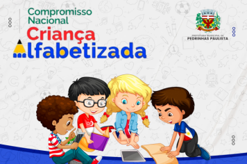 PEDRINHAS PAULISTA RECEBE SELO NACIONAL DE OURO DO COMPROMISSO COM A CRIANÇA ALFABETIZADA.