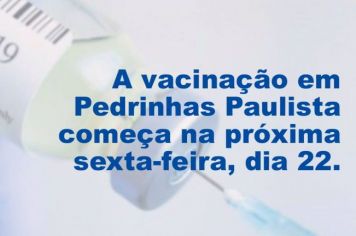 Vacinação em Pedrinhas Paulista