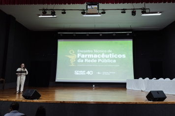 PEDRINHAS PAULISTA SEDIA ENCONTRO TÉCNICO DE FARMACÊUTICOS DA REDE PÚBLICA