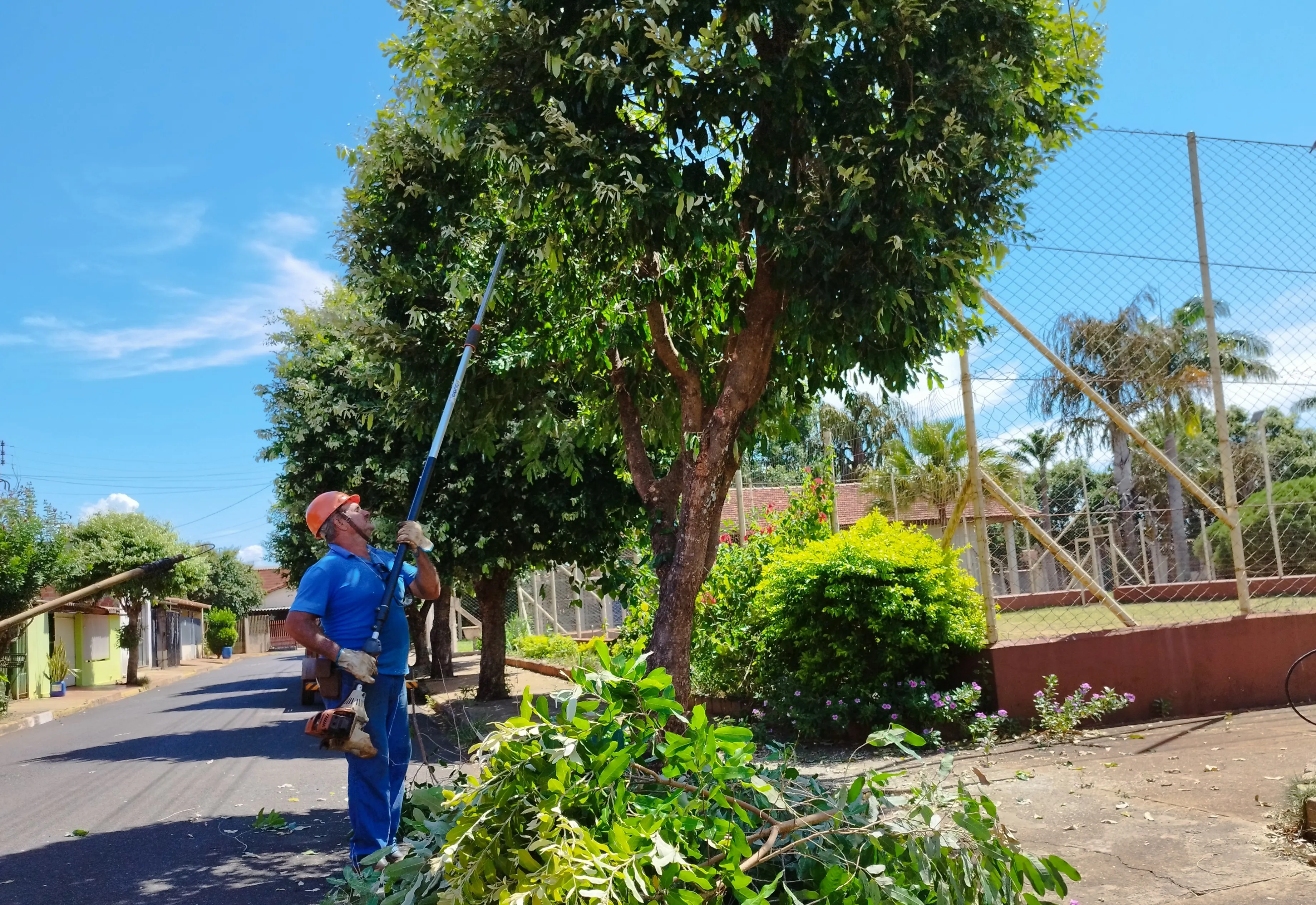 PREFEITURA DE PEDRINHAS PAULISTA INICIA SERVIÇOS DE MANUTENÇÃO E PODA DE ÁRVORES DE 2026.