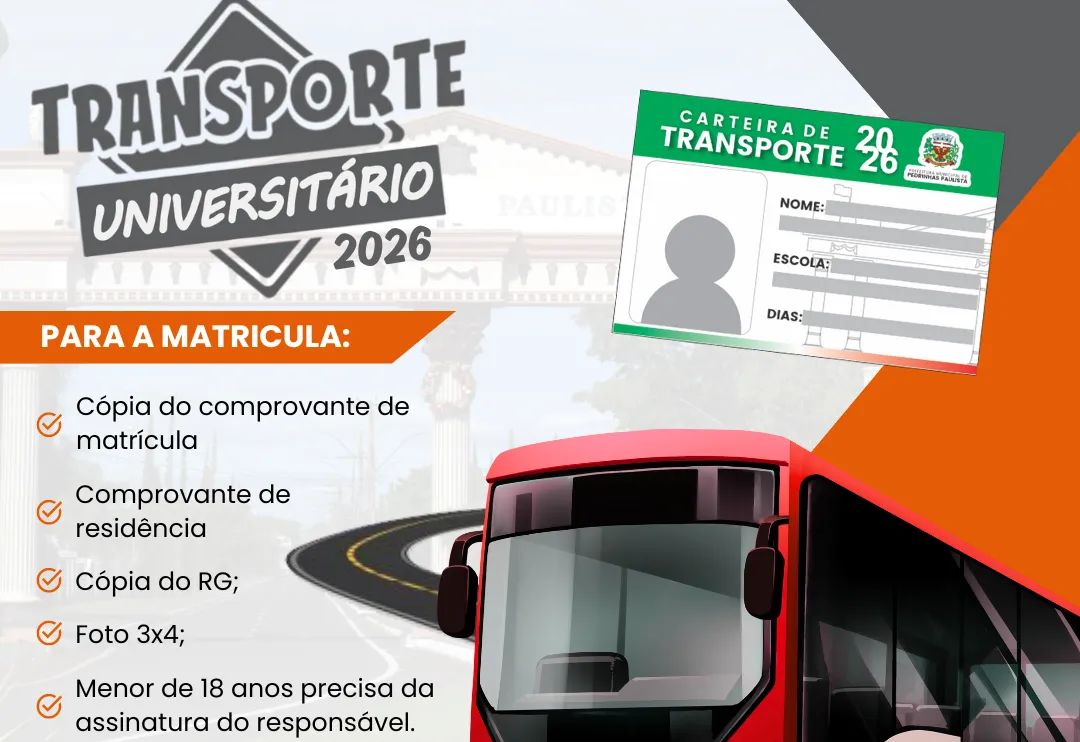 MATRICULA E RENOVAÇÃO DA MATRICULA PARA CARTEIRINHA UNIVERSITÁRIA.