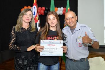 Foto - FORMATURA DO PROERD 2024 EM PEDRINHAS PAULISTA. 