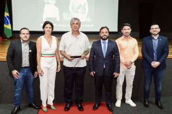 Foto - HOMENAGEM AOS 150 ANOS DA IMIGRAÇÃO ITALIANA NO BRASIL.