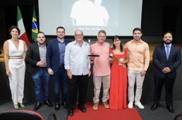 Foto - HOMENAGEM AOS 150 ANOS DA IMIGRAÇÃO ITALIANA NO BRASIL.