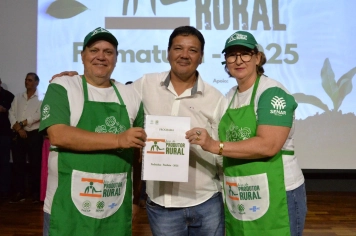 Foto - FORMATURA DO PROJETO “FEIRA DO PRODUTOR RURAL”
