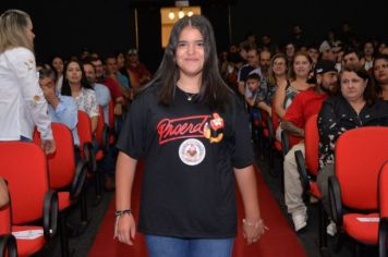 Foto - FORMATURA DO PROERD 2024 EM PEDRINHAS PAULISTA. 