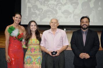 Foto - HOMENAGEM AOS 150 ANOS DA IMIGRAÇÃO ITALIANA NO BRASIL.