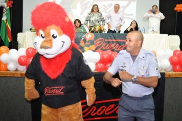 Foto - FORMATURA DO PROERD 2024 EM PEDRINHAS PAULISTA. 