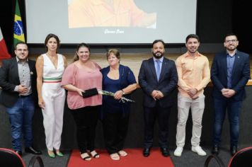 Foto - HOMENAGEM AOS 150 ANOS DA IMIGRAÇÃO ITALIANA NO BRASIL.