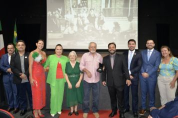 Foto - HOMENAGEM AOS 150 ANOS DA IMIGRAÇÃO ITALIANA NO BRASIL.