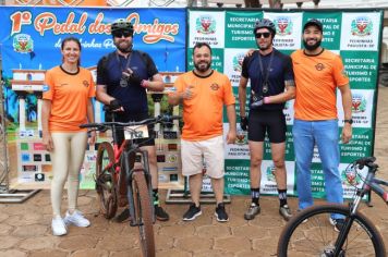 Foto - PEDRINHAS PAULISTA SEDIA O 1º PEDAL DOS AMIGOS.