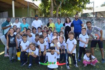 Foto - 1ª COLONIA DE FÉRIAS PROMOVIDA PELA PREFEITURA MUNICIPAL É UM SUCESSO EM PEDRINHAS PAULISTA COM MAIS DE 100 ATIVIDADES RECREATIVAS.