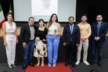 Foto - HOMENAGEM AOS 150 ANOS DA IMIGRAÇÃO ITALIANA NO BRASIL.