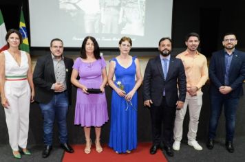 Foto - HOMENAGEM AOS 150 ANOS DA IMIGRAÇÃO ITALIANA NO BRASIL.