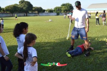 Foto - 1ª COLONIA DE FÉRIAS PROMOVIDA PELA PREFEITURA MUNICIPAL É UM SUCESSO EM PEDRINHAS PAULISTA COM MAIS DE 100 ATIVIDADES RECREATIVAS.