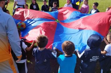 Foto - 1ª COLONIA DE FÉRIAS PROMOVIDA PELA PREFEITURA MUNICIPAL É UM SUCESSO EM PEDRINHAS PAULISTA COM MAIS DE 100 ATIVIDADES RECREATIVAS.