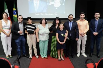 Foto - HOMENAGEM AOS 150 ANOS DA IMIGRAÇÃO ITALIANA NO BRASIL.