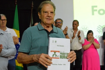 Foto - FORMATURA DO PROJETO “FEIRA DO PRODUTOR RURAL”