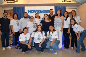 PALESTRA SOBRE SAÚDE MASCULINA MARCA AS AÇÕES DO NOVEMBRO AZUL EM PEDRINHAS PAULISTA.