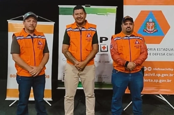 DEFESA CIVIL DE PEDRINHAS PAULISTA PARTICIPA DE TREINAMENTO “SÃO PAULO SEMPRE ALERTA – CHUVAS 2025/2026”.